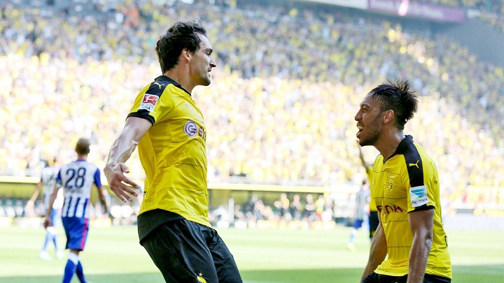 Hummels y Aubameyang