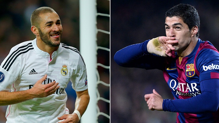 Karim Benzema y Luis Suarez