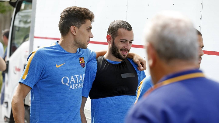 Marc Bartra y Aleix Vidal