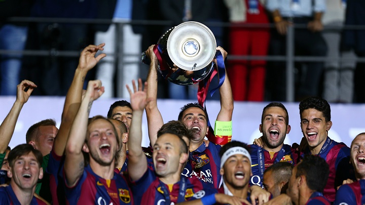 Xavi Hernandez Champions