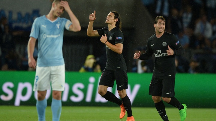 Cavani y Maxwell