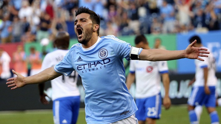 David Villa New York City FC