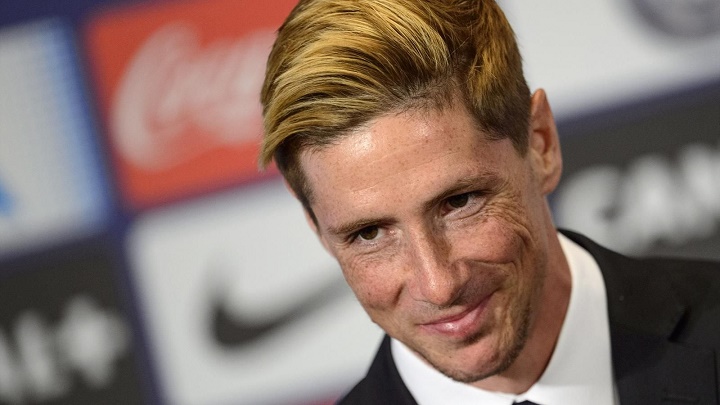 Fernando Torres sonriendo