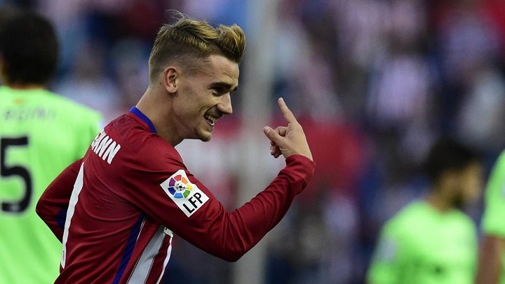 Griezmann celebrando un gol