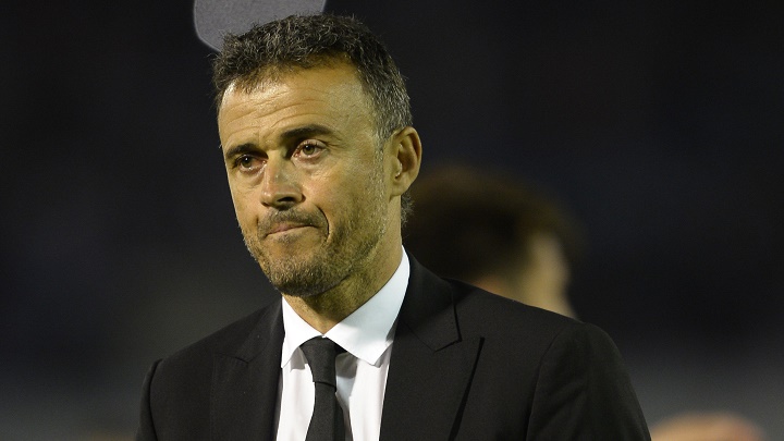 Luis Enrique decepcionado