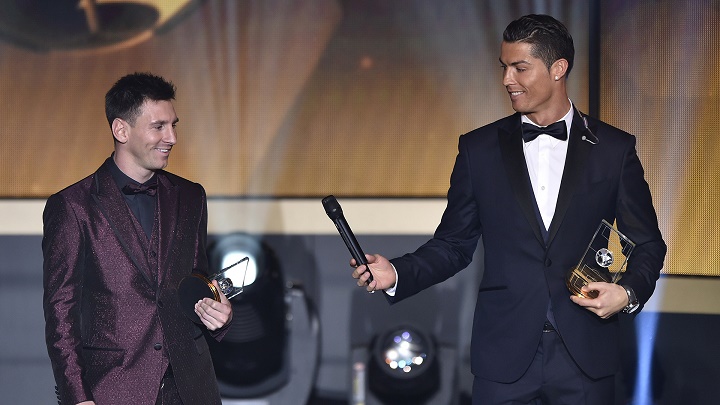 Messi y Cristiano