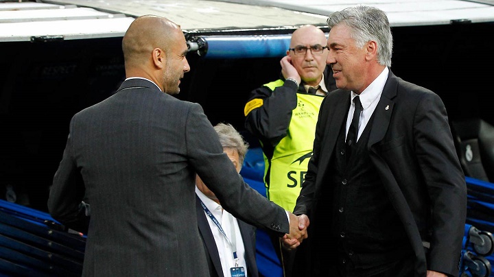 Ancelotti y Guardiola