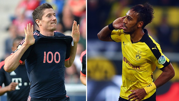 Lewandowski y Aubameyang