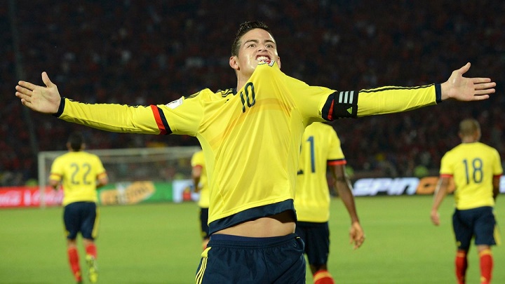 James Rodriguez Colombia