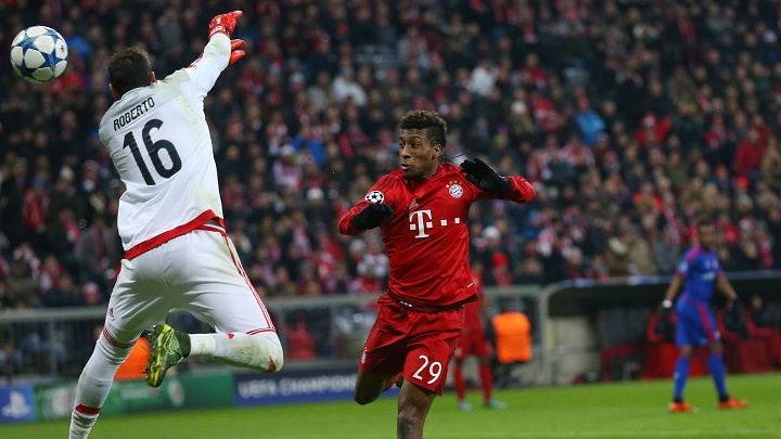 Kingsley Coman y Roberto