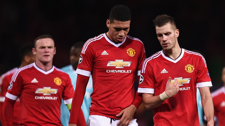 Smalling y Schneiderlin hablando