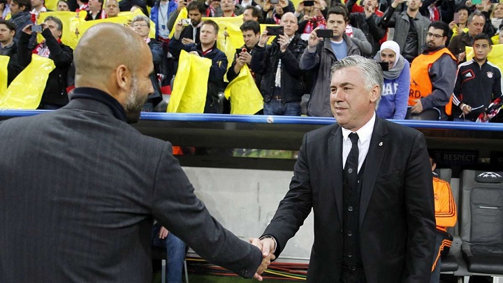 Ancelotti y Guardiola