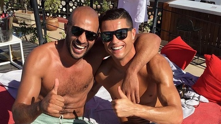 Cristiano y Badr Hari 2