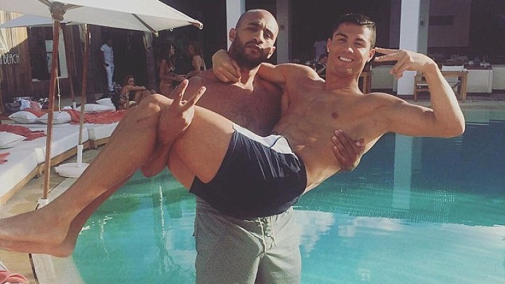 Cristiano y Badr Hari