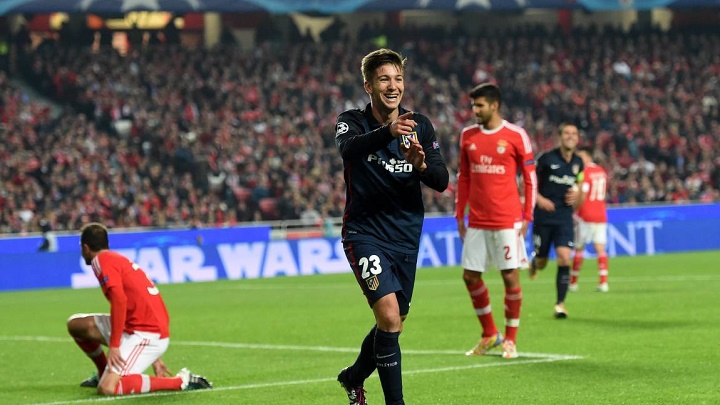 Luciano Vietto celebrando un gol