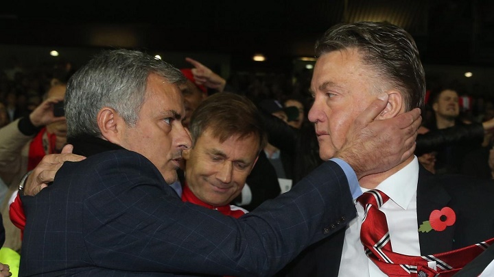 Mourinho y Van Gaal