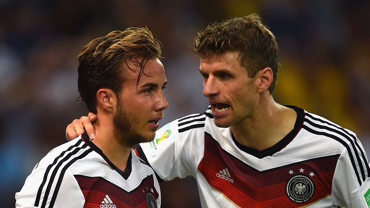 Muller y Gotze