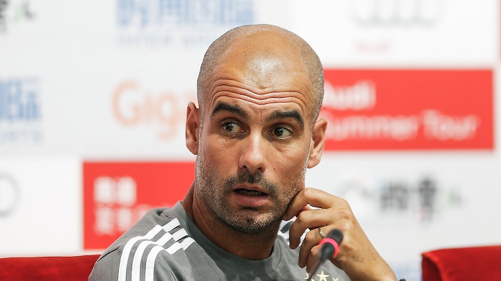 Pep Guardiola prensa