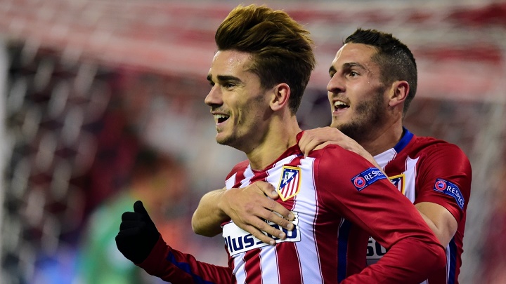 Antoine Griezmann y Koke