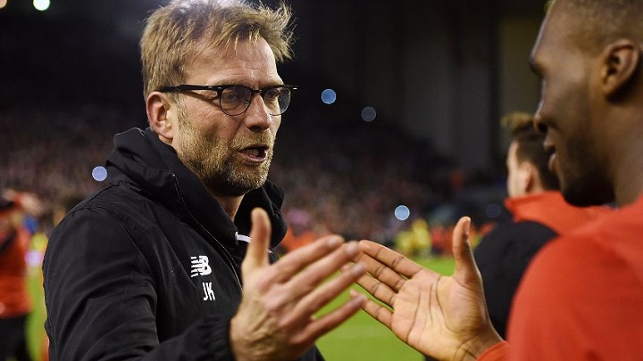 Klopp y Benteke