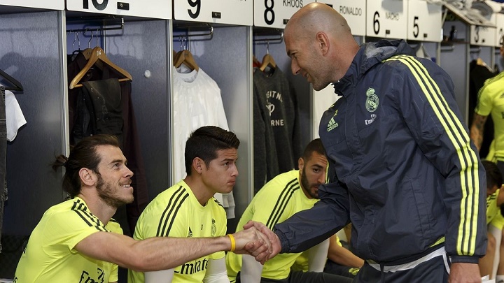 Zidane y Bale