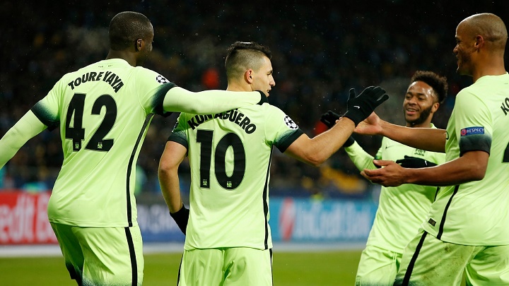 Aguero gol en Kiev