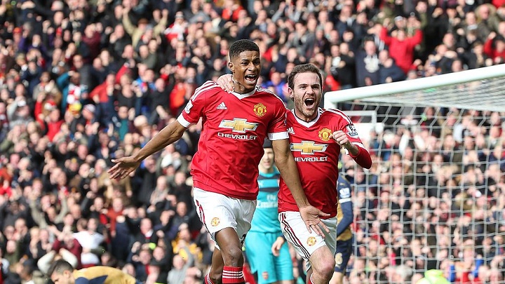 Rashford y Mata