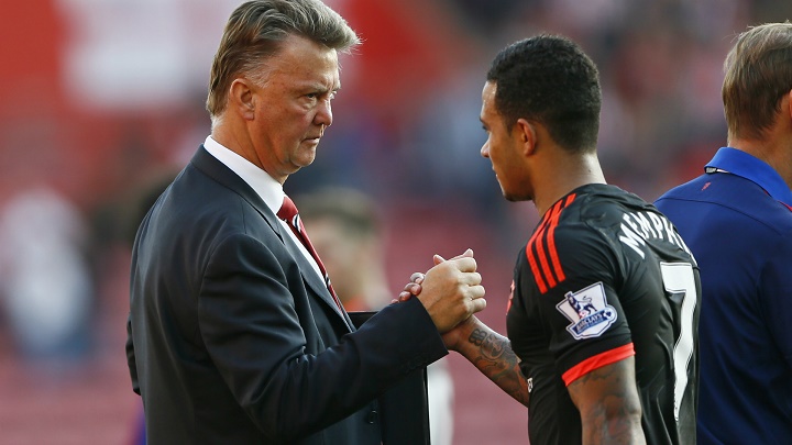 Van Gaal y Depay