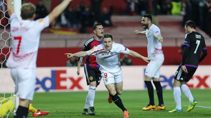 Kevin Gameiro celebrando un gol