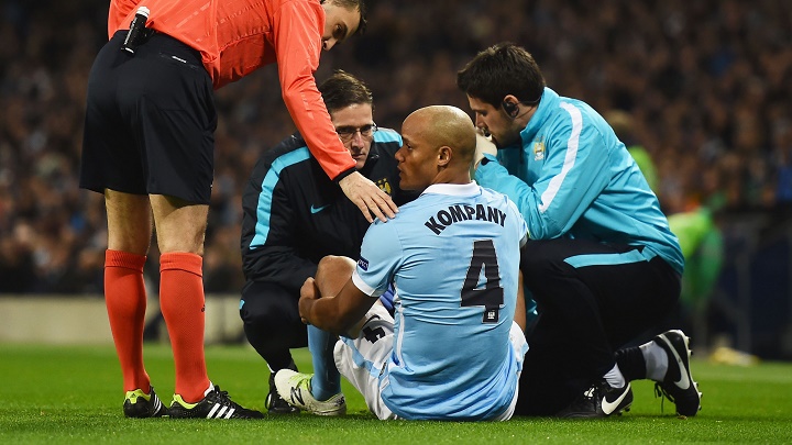 Kompany lesionado