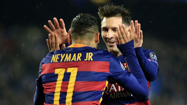 Messi y Neymar