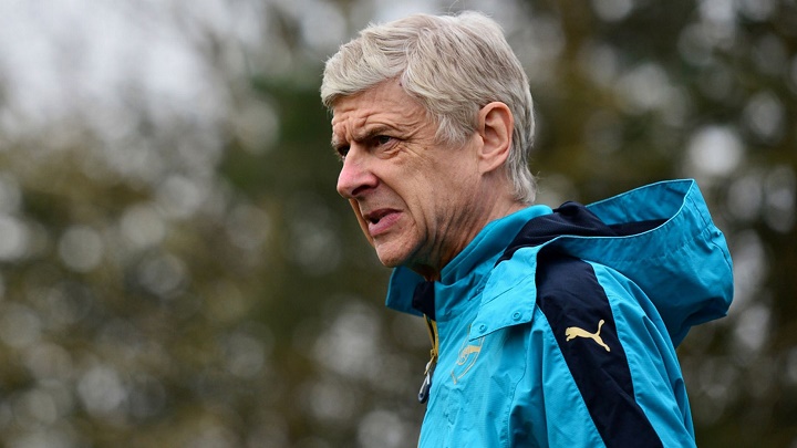 Wenger entrenamiento