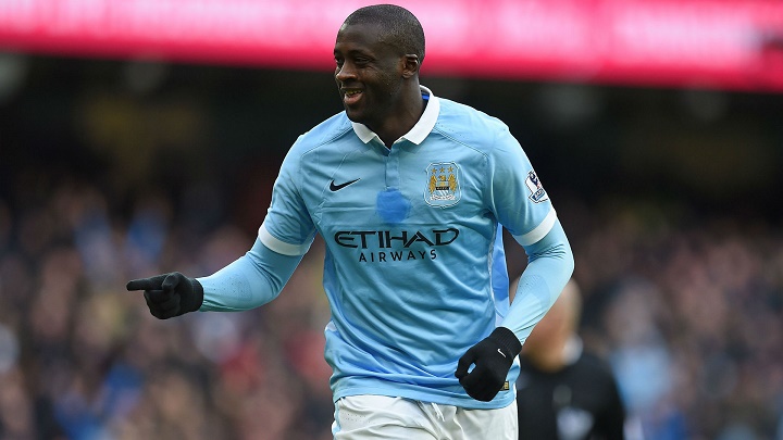 Yaya Toure celebrando un gol