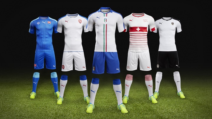 equipaciones Puma Eurocopa 2016