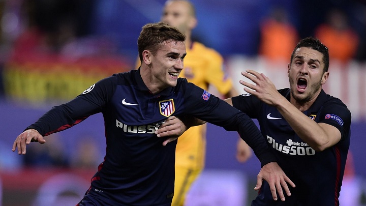 Antoine Griezmann y Koke