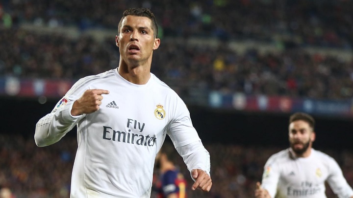 Cristiano Ronaldo gol en el Camp Nou