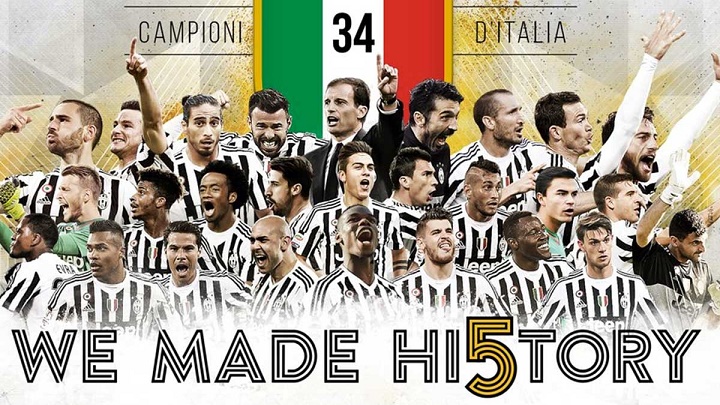 Juventus campeones Italia