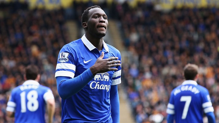 Lukaku celebrando un gol