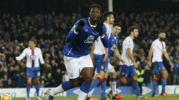 Lukaku celebrando un gol