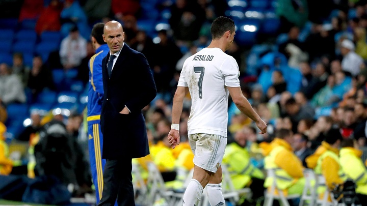 Zidane y Cristiano Ronaldo