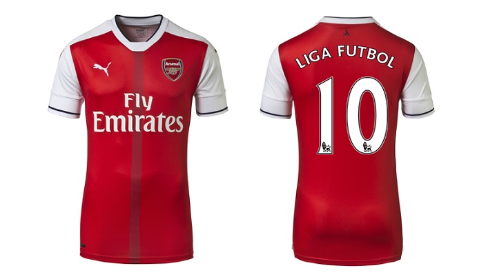 Arsenal camiseta 2015-2016