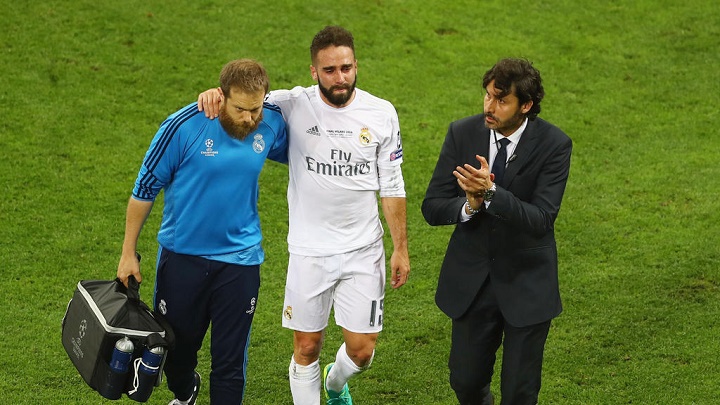 Dani Carvajal llorando