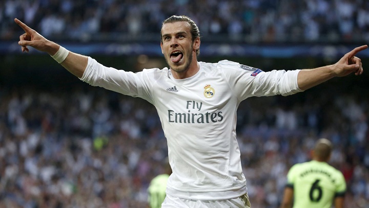 Gareth Bale celebrando un gol