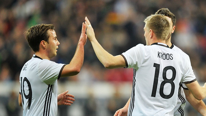 Gotze y Kroos