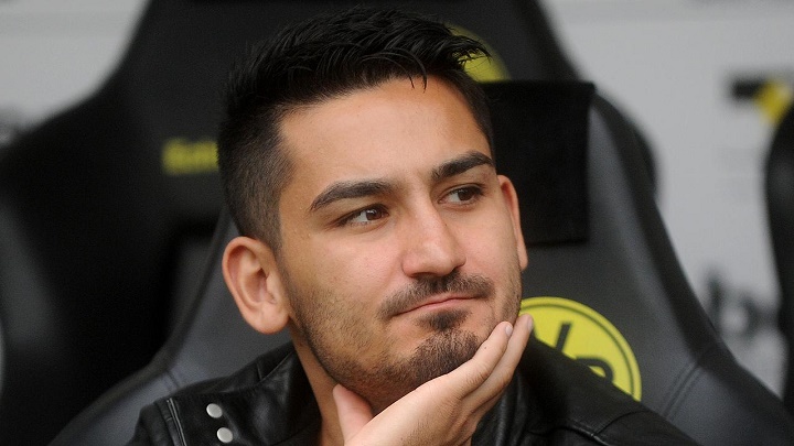 Ilkay Gundogan pensativo