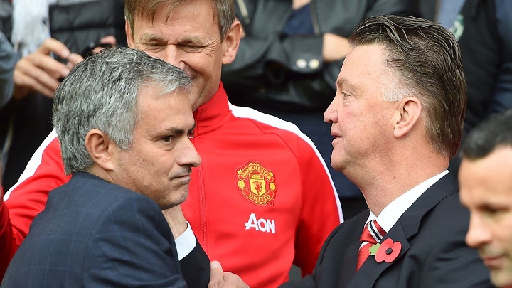 Mourinho y Van Gaal