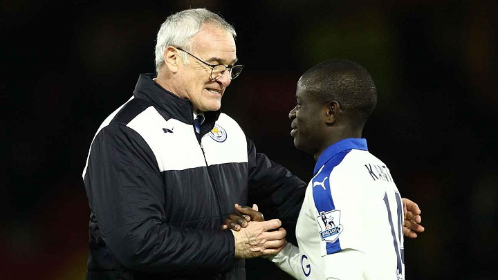 Ranieri y Kante