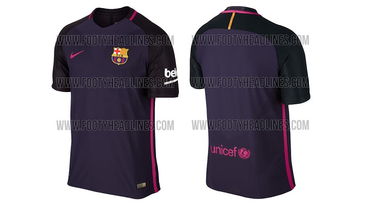Barcelona segunda equipacion
