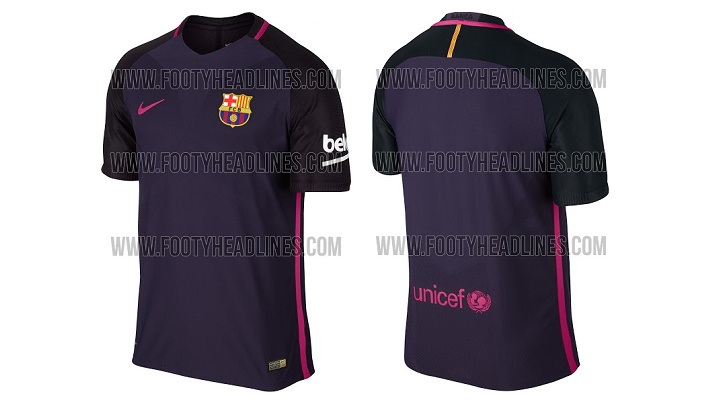 Barcelona segunda equipacion