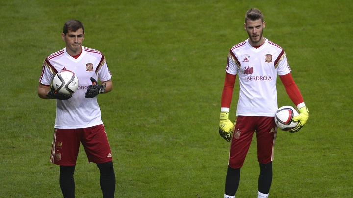 Casillas y De Gea